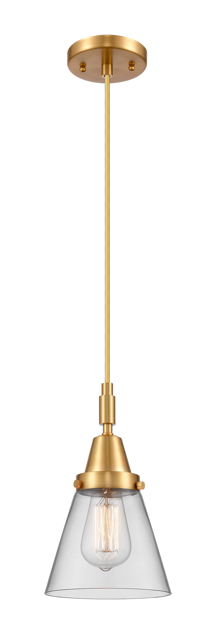 Satin Gold / Clear