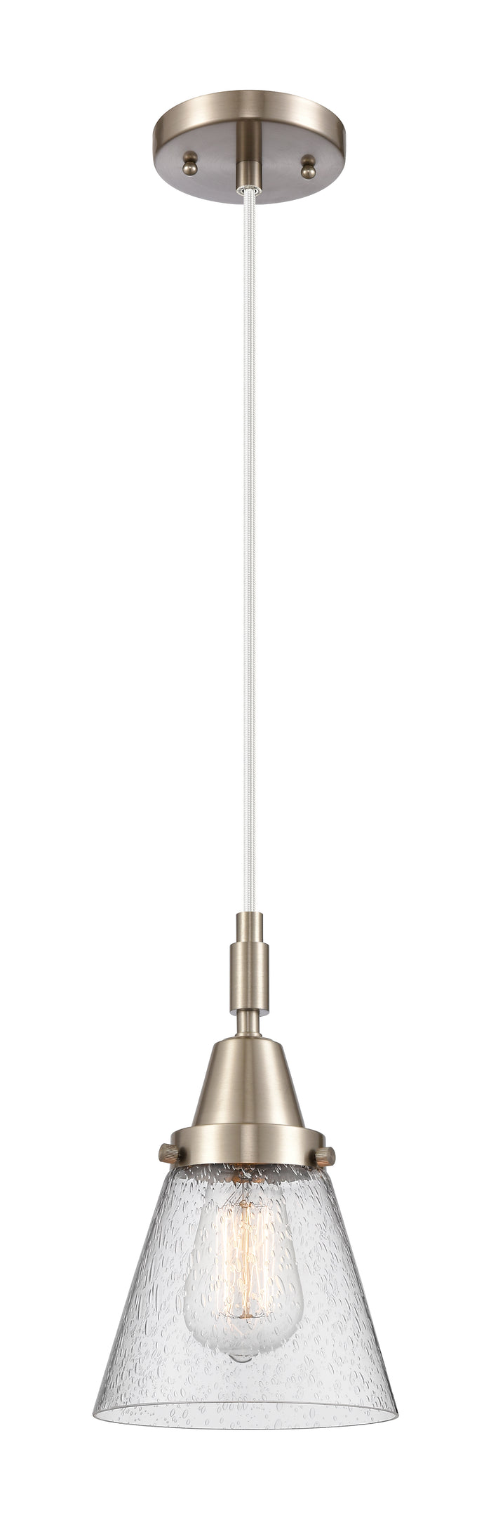 Brushed Satin Nickel / Seedy