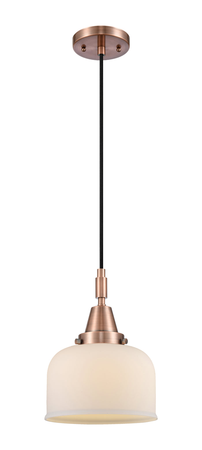Caden Mini Pendant Antique Brass Glass Steel