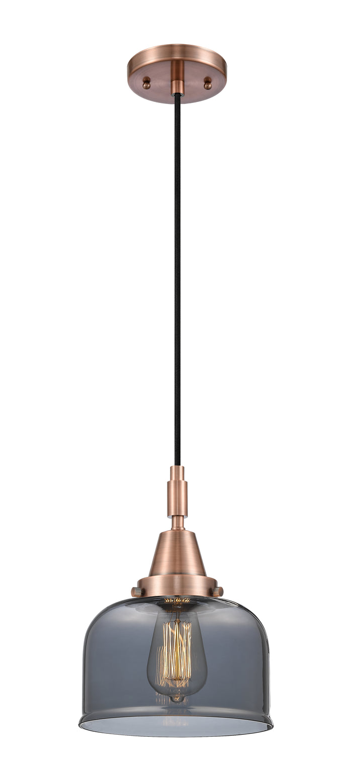 Caden Mini Pendant Antique Brass Glass Steel