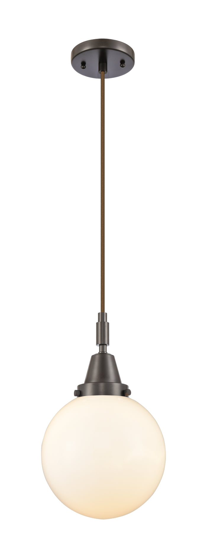 Caden Mini Pendant Antique Brass Glass