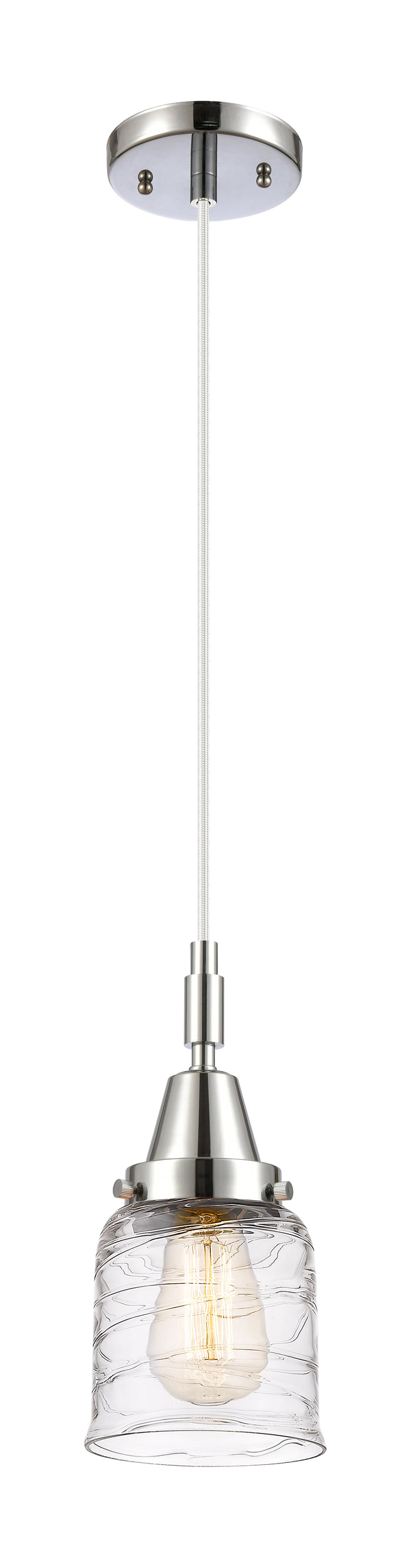 Caden Mini Pendant Antique Brass Glass
