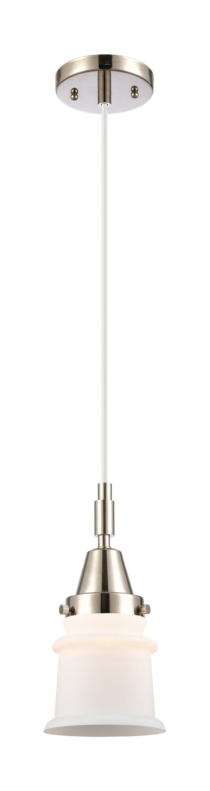 Polished Nickel / Matte White