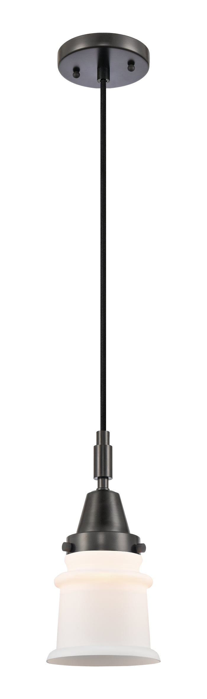 Caden Mini Pendant Glass Steel Antique Brass