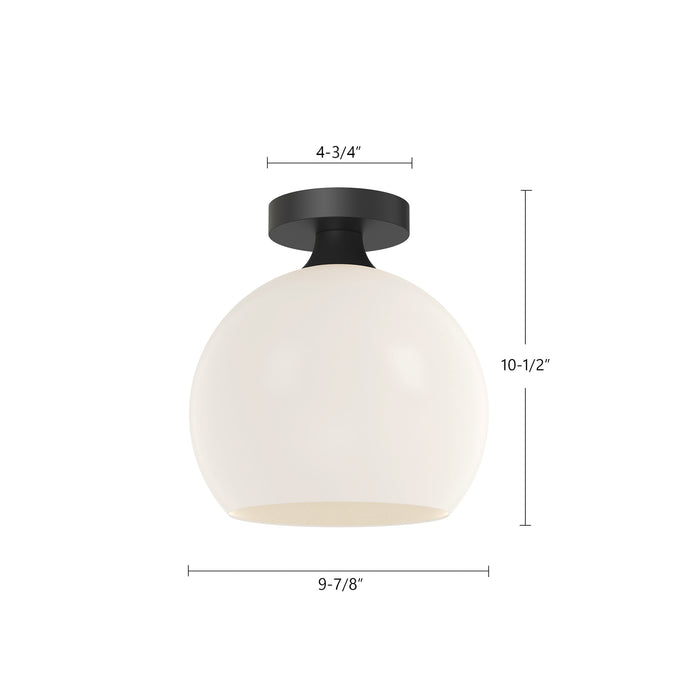 Castilla 10-in Steel Flush Mount