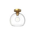 Aged Gold/Clear Glass