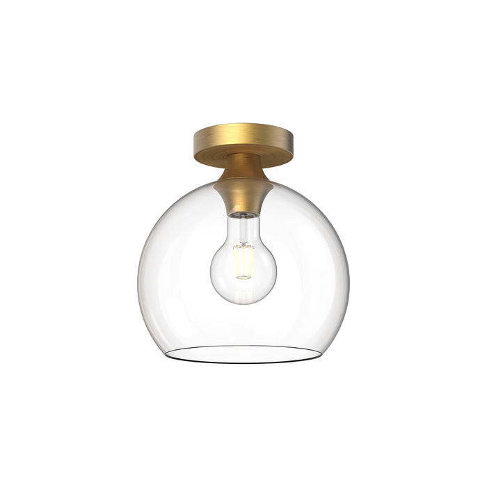 Aged Gold/Clear Glass