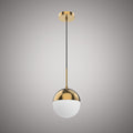 1 Lights Century 7-in Pendant Aged Brass  Dimmable 60W