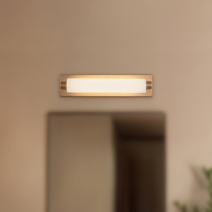 Charleston 19-in Steel Vanity Light