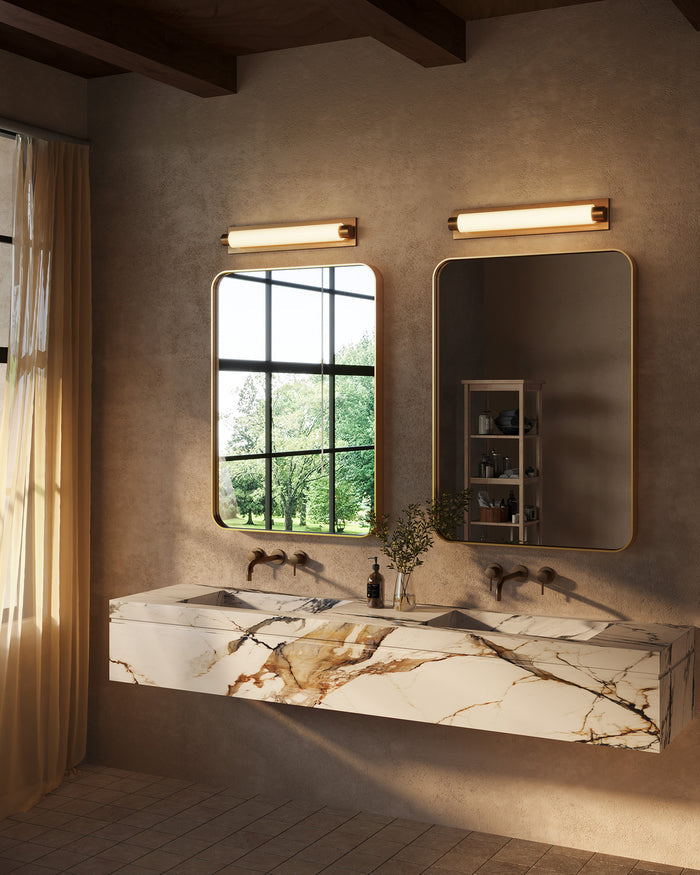 Charleston 24-in Steel Vanity Light