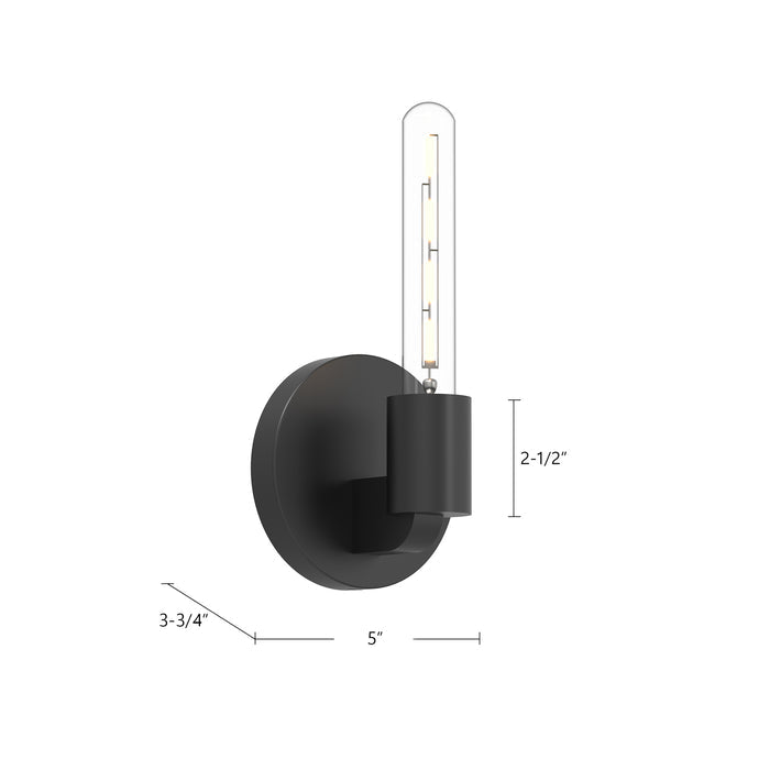 Claire 5-in 1 Light Steel Vanity Light