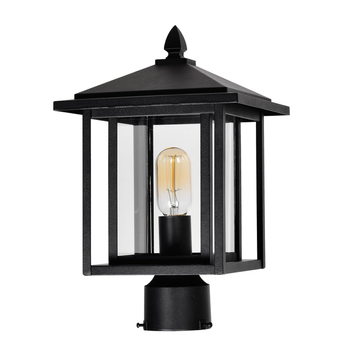 Crawford Outdoor Lantern Heads 1 Light Black