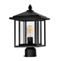 Crawford Outdoor Lantern Heads 1 Light Black