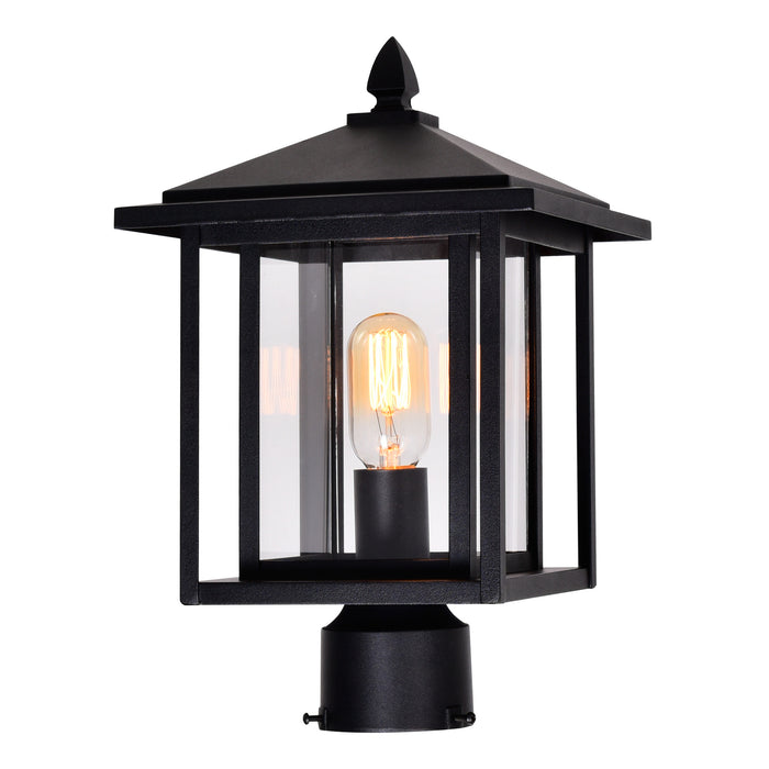 Crawford Outdoor Lantern Heads 1 Light Black