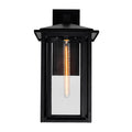 Crawford Outdoor Wall Lights Black 1 Light