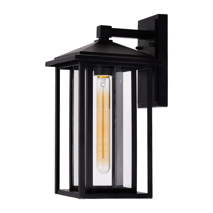 Crawford Outdoor Wall Lights Black 1 Light