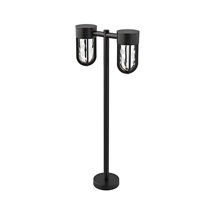 Davy 23-in 2-Head Black Low Voltage Outdoor Path Light
