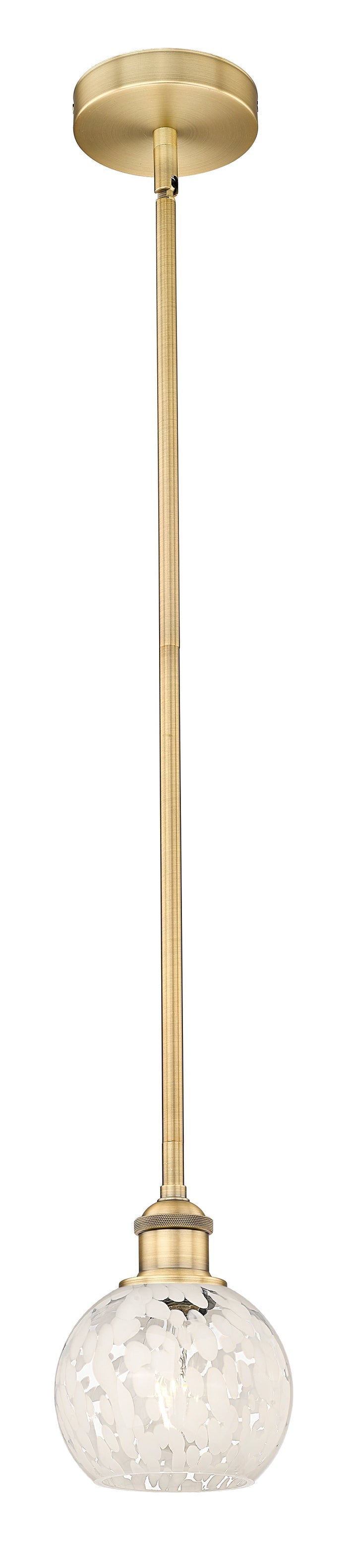 Edison Mini Pendant Antique Brass 6 Inch