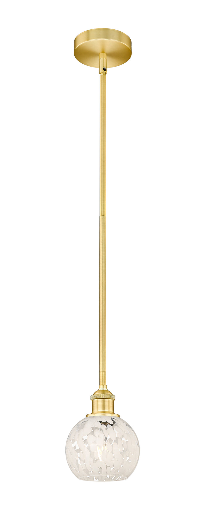 Satin Gold / White Mouchette