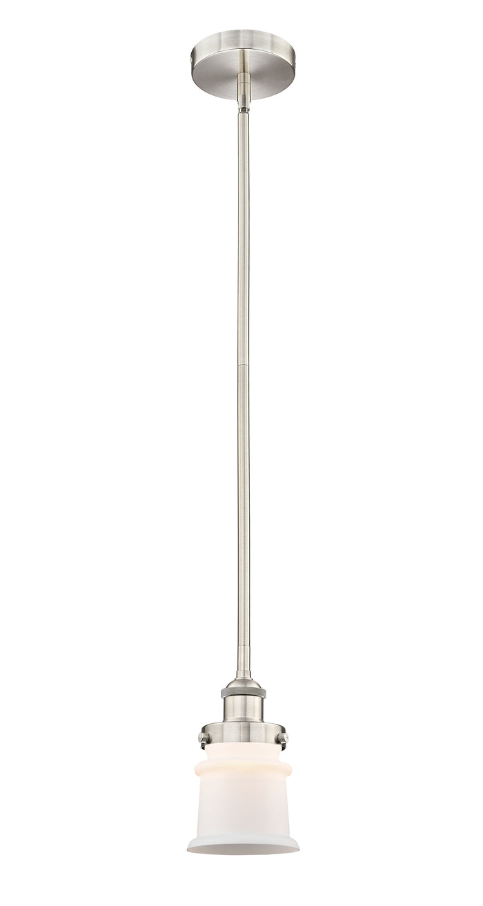 Brushed Satin Nickel / Matte White