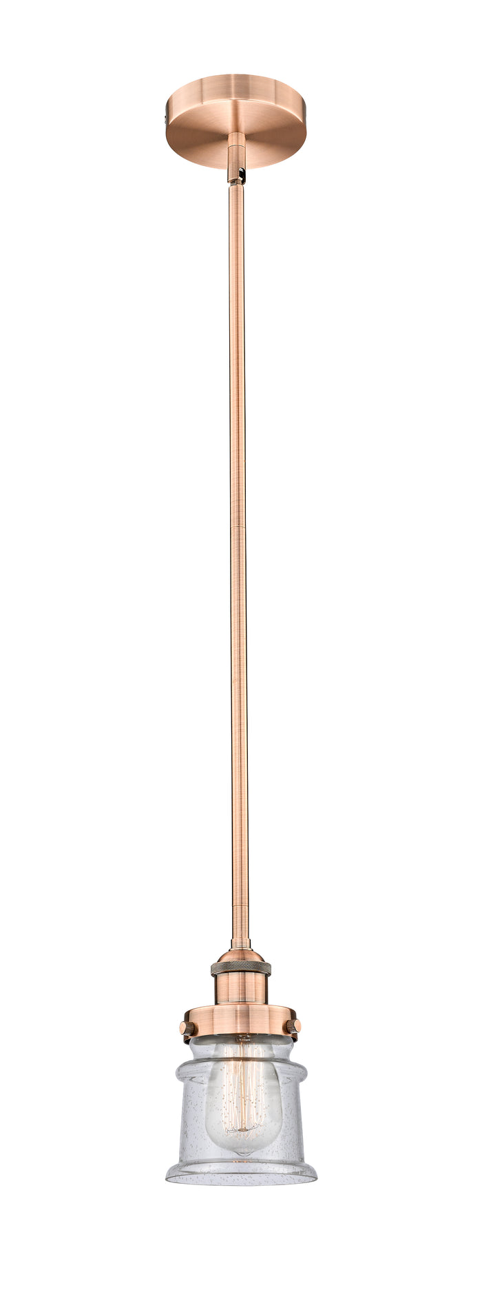 Edison Mini Pendant Antique Brass 6W
