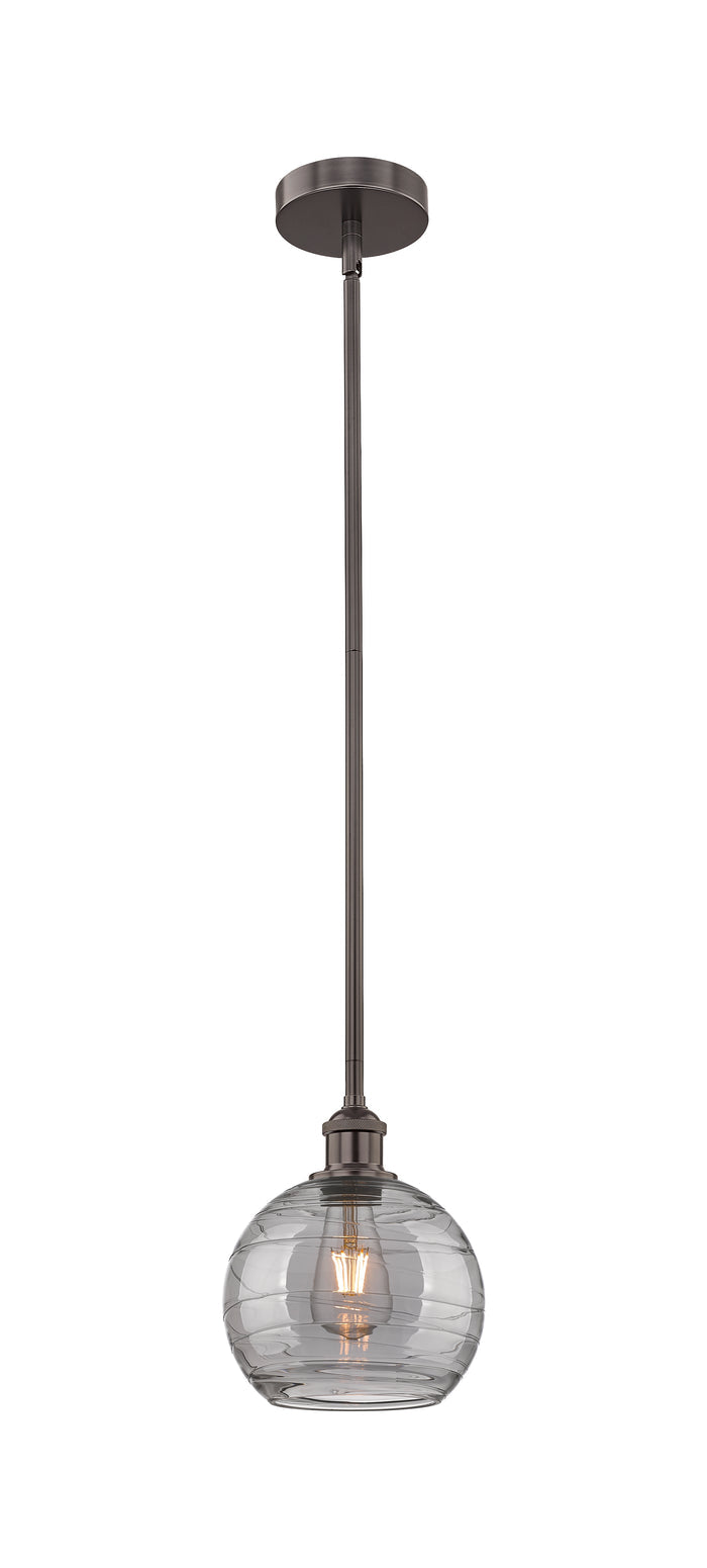 Oil Rubbed Bronze / Light Smoke Deco Swirl