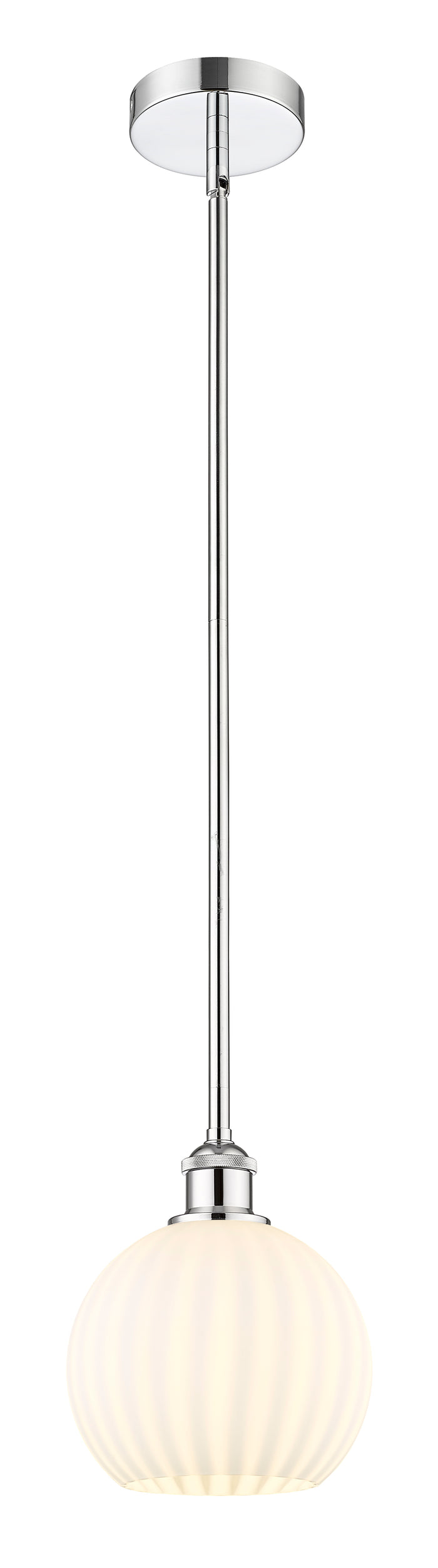 Edison Mini Pendant Antique Brass 8 Inch
