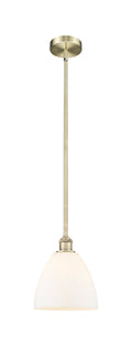Edison Mini Pendant Antique Brass Cast