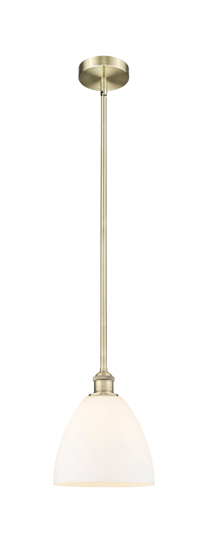 Edison Mini Pendant Antique Brass Cast
