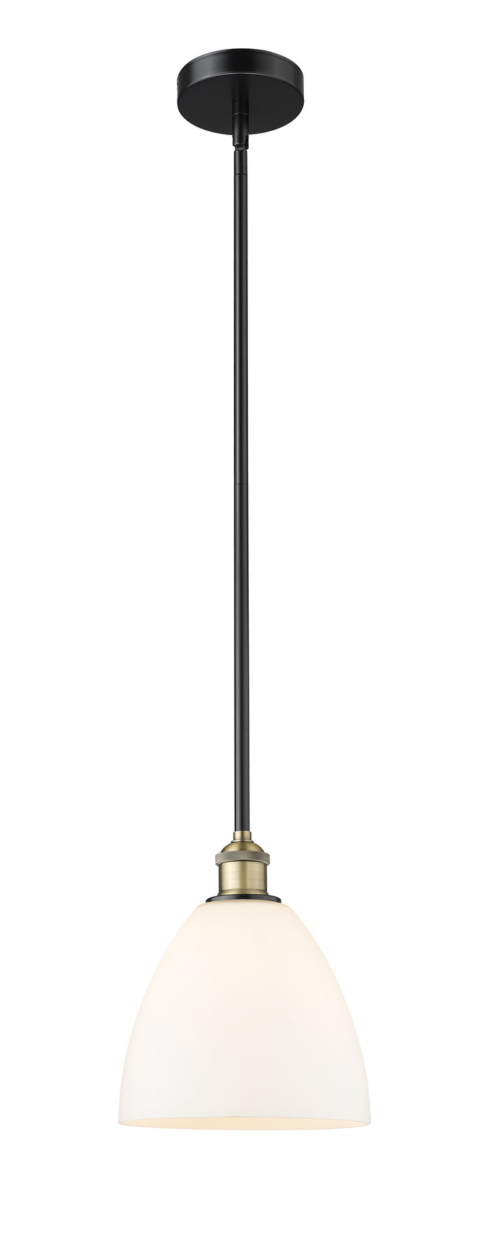 Edison Mini Pendant Antique Brass Cast