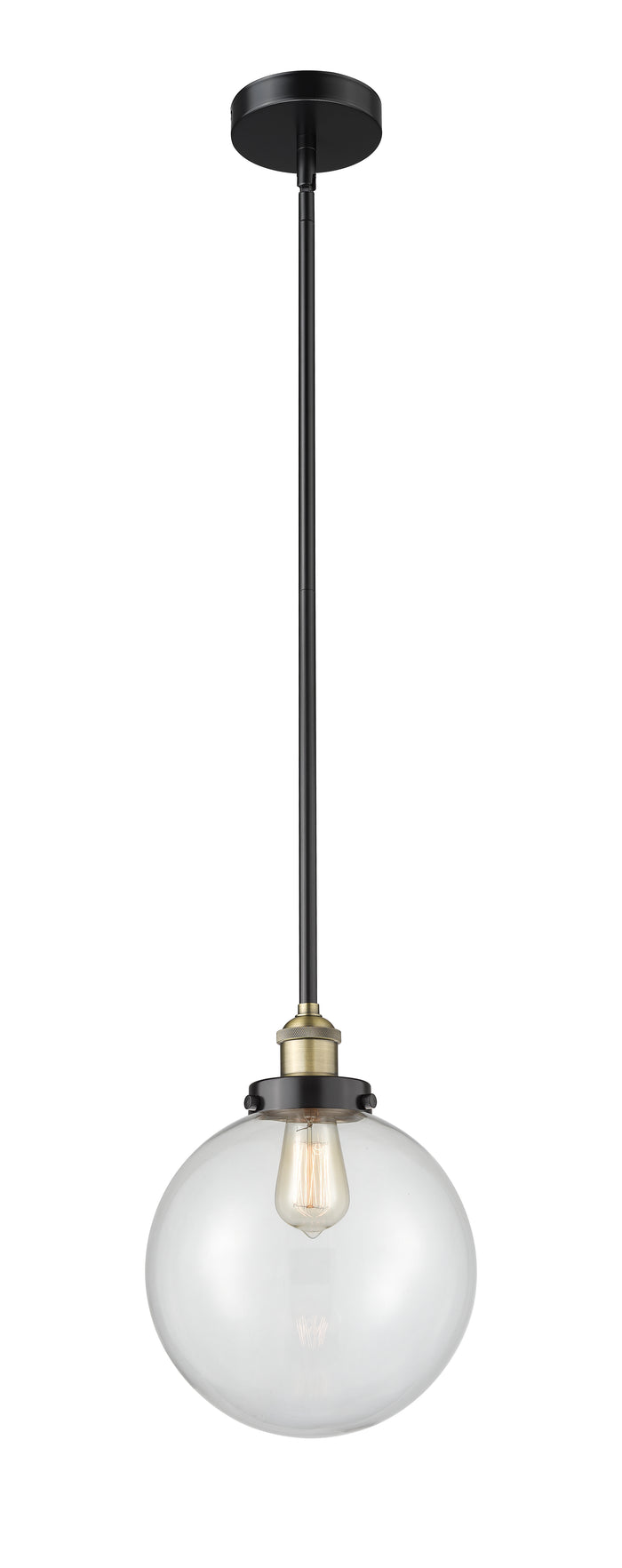 Edison Mini Pendant Antique Brass Cast