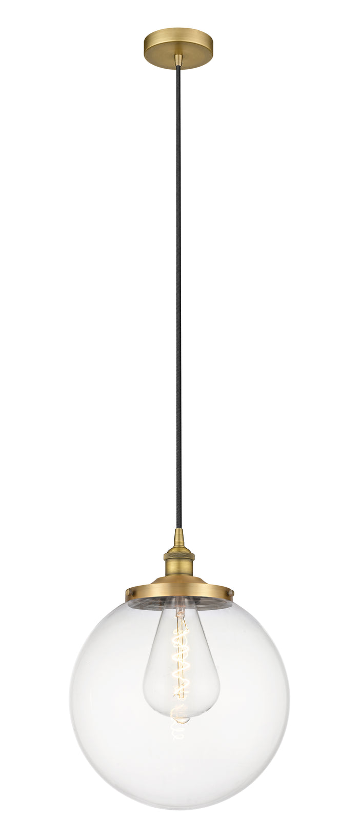 Brushed Brass / Clear