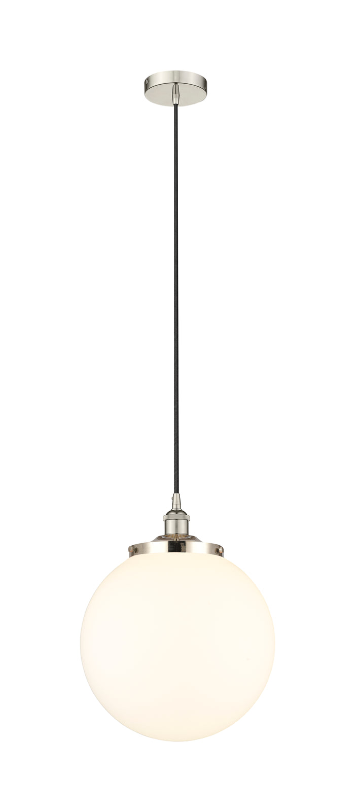 Polished Nickel / Matte White