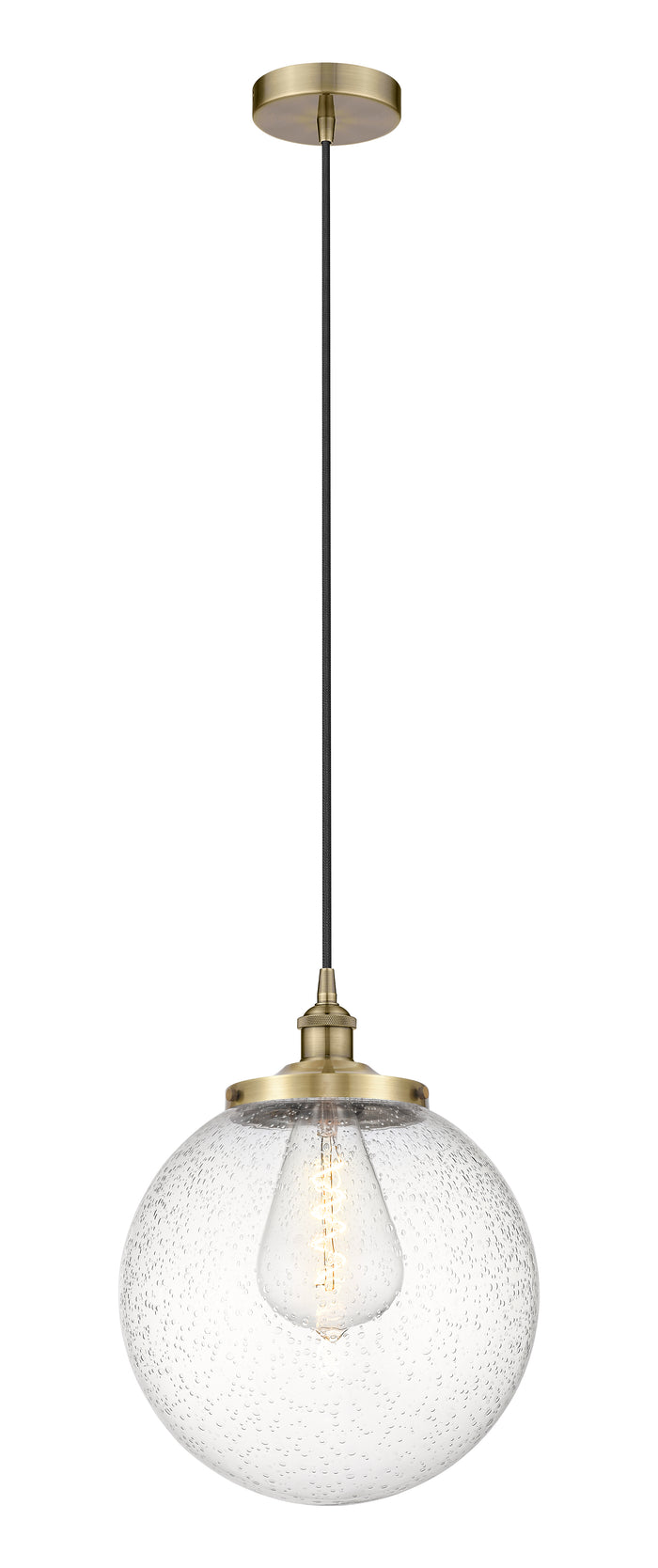 Edison Mini Pendant Antique Brass Dimmable