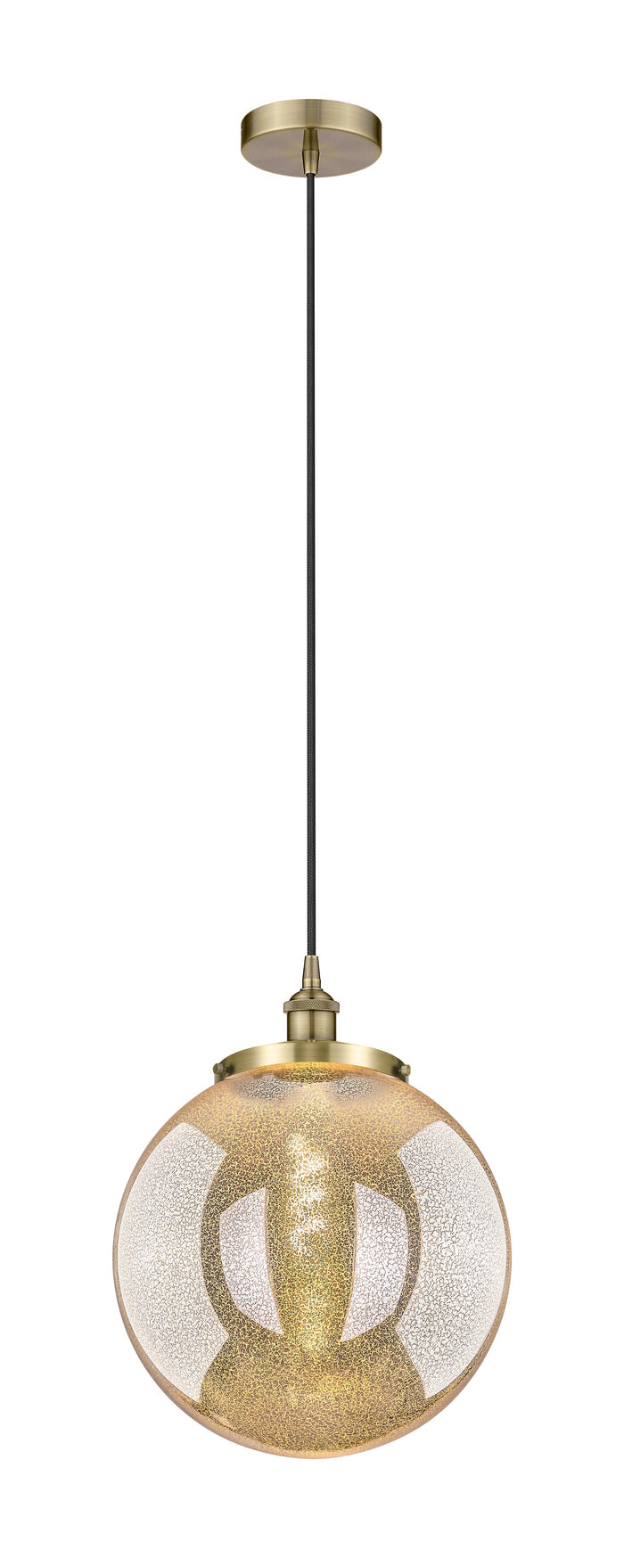 Edison Mini Pendant Antique Brass Dimmable