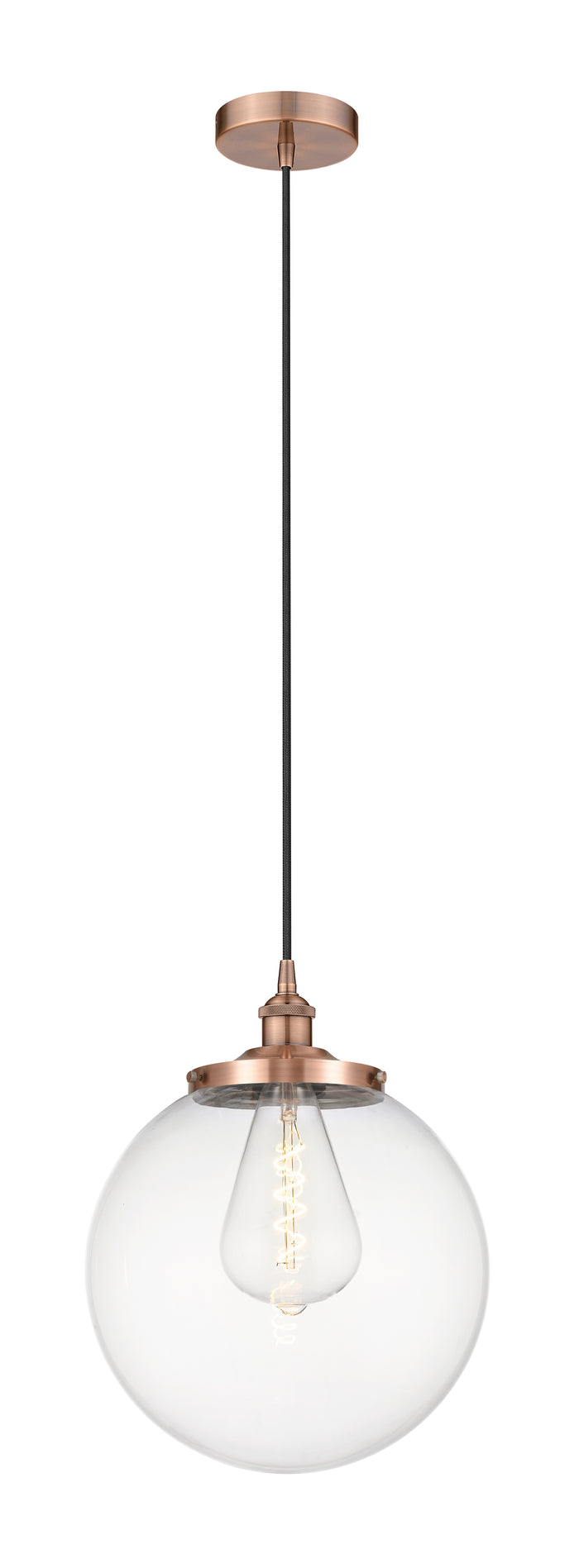 Edison Mini Pendant Antique Brass Dimmable