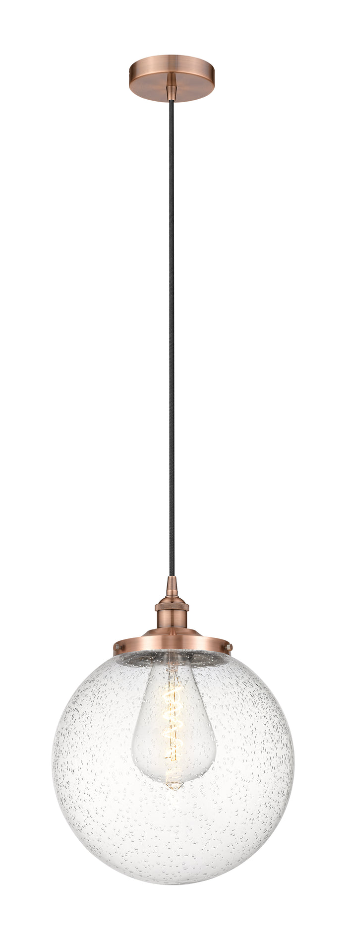 Edison Mini Pendant Antique Brass Dimmable