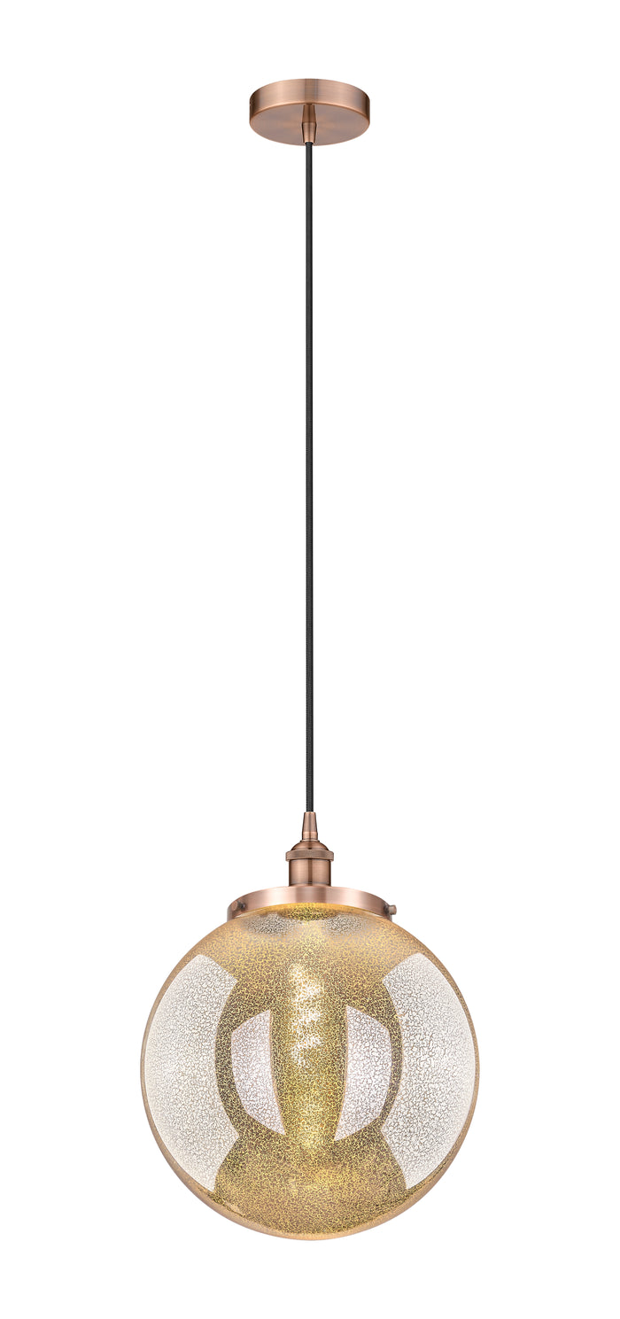 Edison Mini Pendant Antique Brass Dimmable