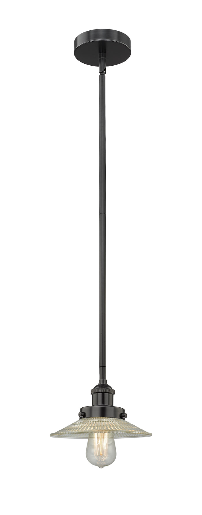 Matte Black / Clear Halophane