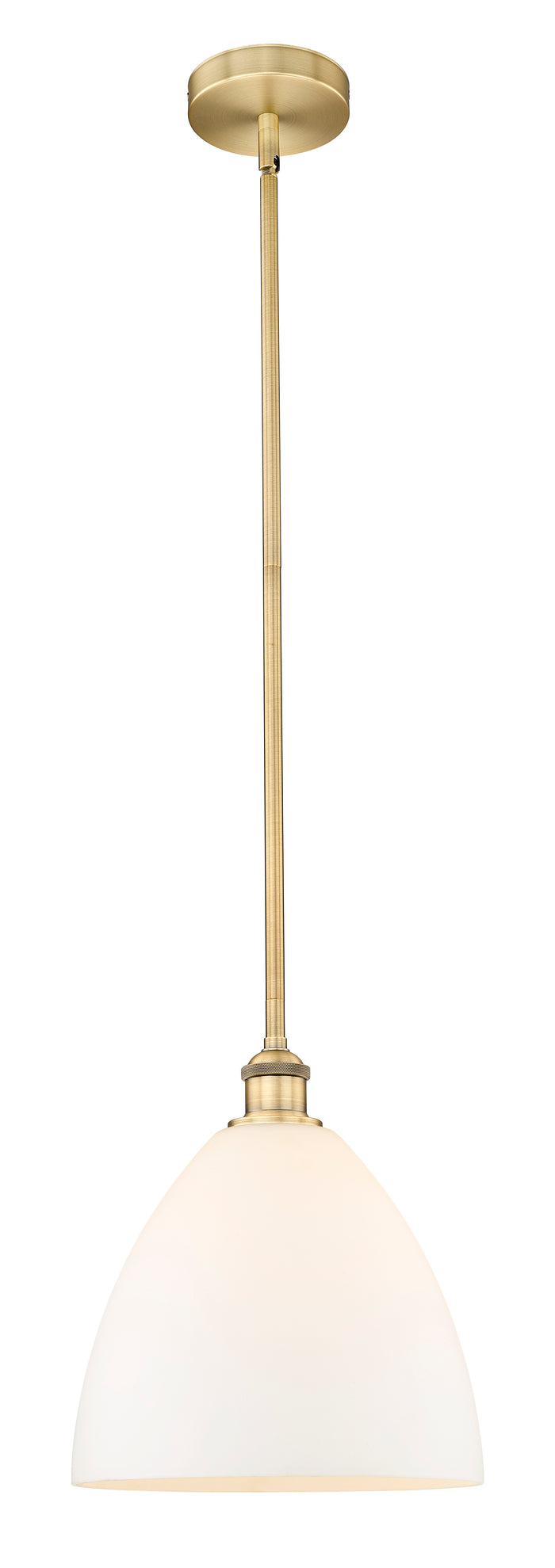 Brushed Brass / Matte White