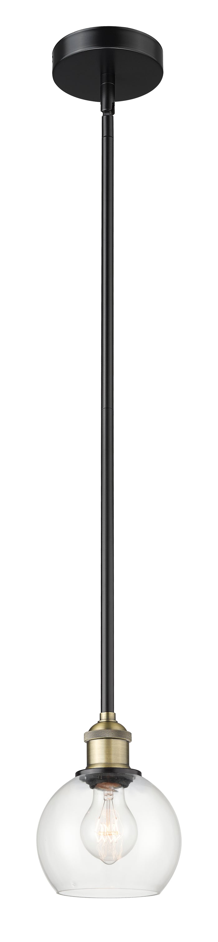 Black Antique Brass / Clear