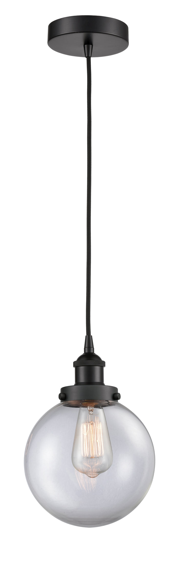 Matte Black / Clear