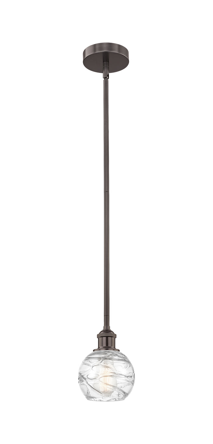 Oil Rubbed Bronze / Clear Deco Swirl