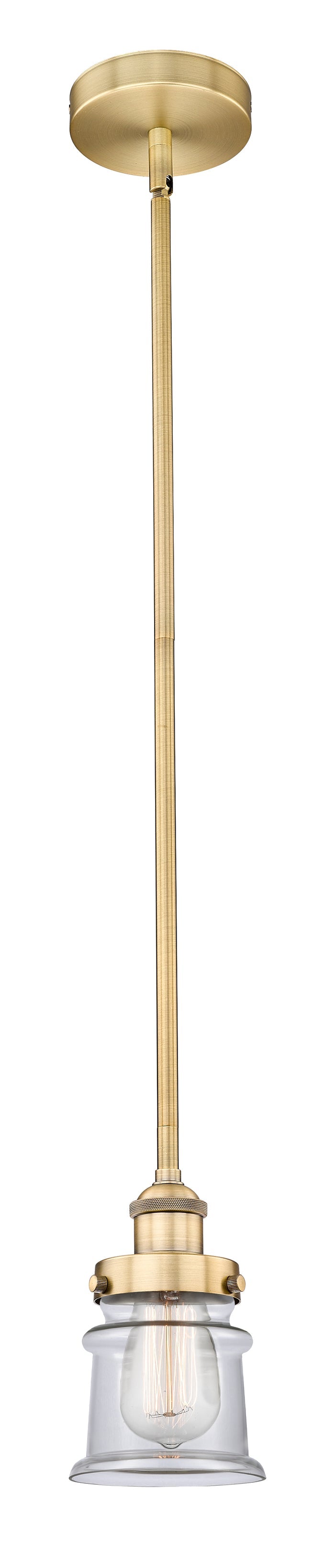 Brushed Brass / Clear