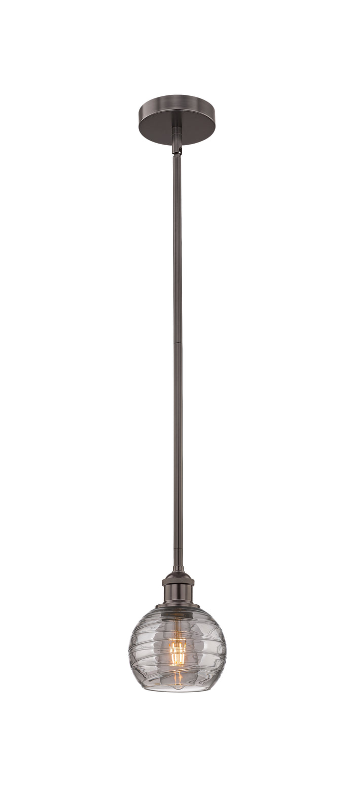 Oil Rubbed Bronze / Light Smoke Deco Swirl