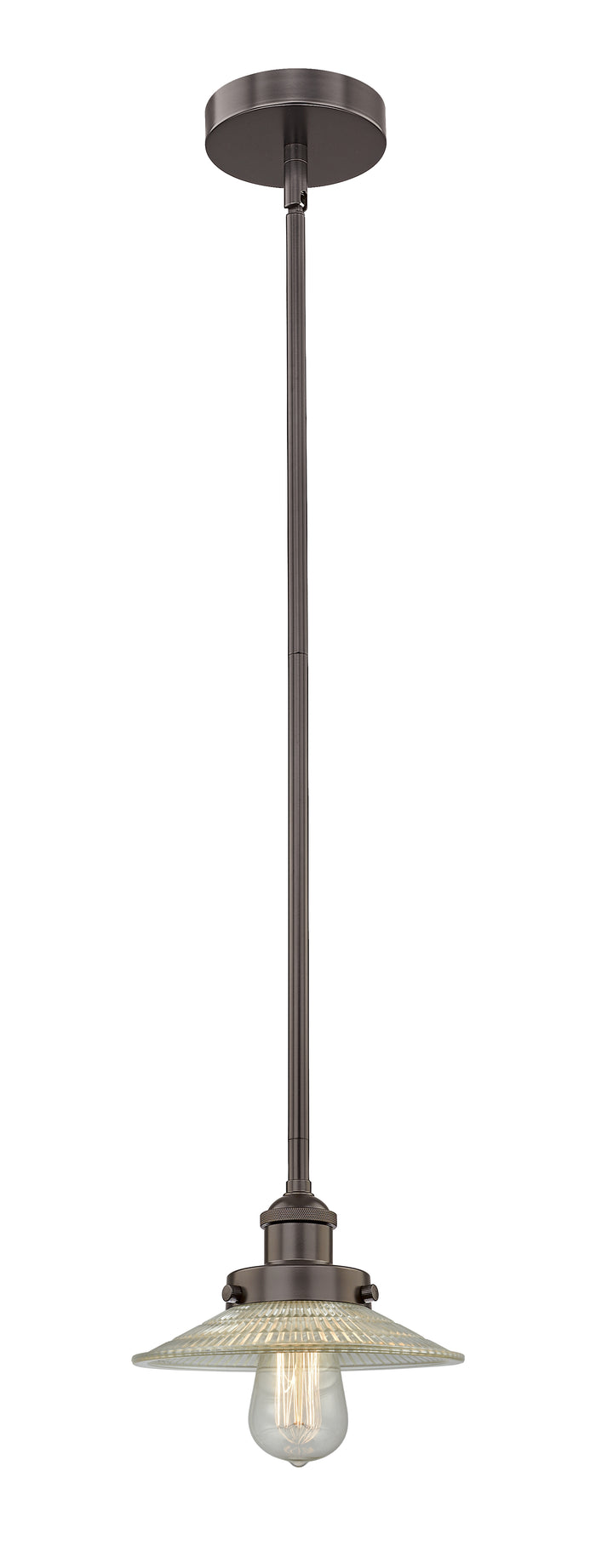 Oil Rubbed Bronze / Clear Halophane