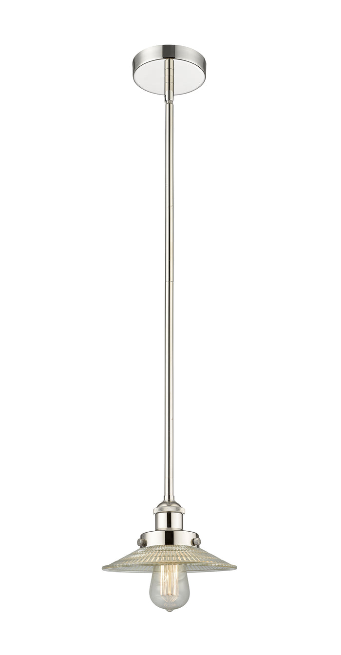 Polished Nickel / Clear Halophane