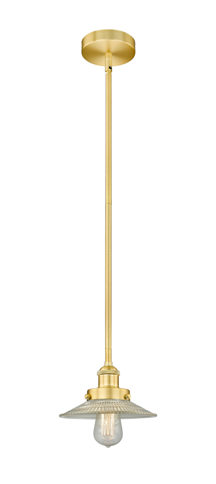Satin Gold / Clear Halophane