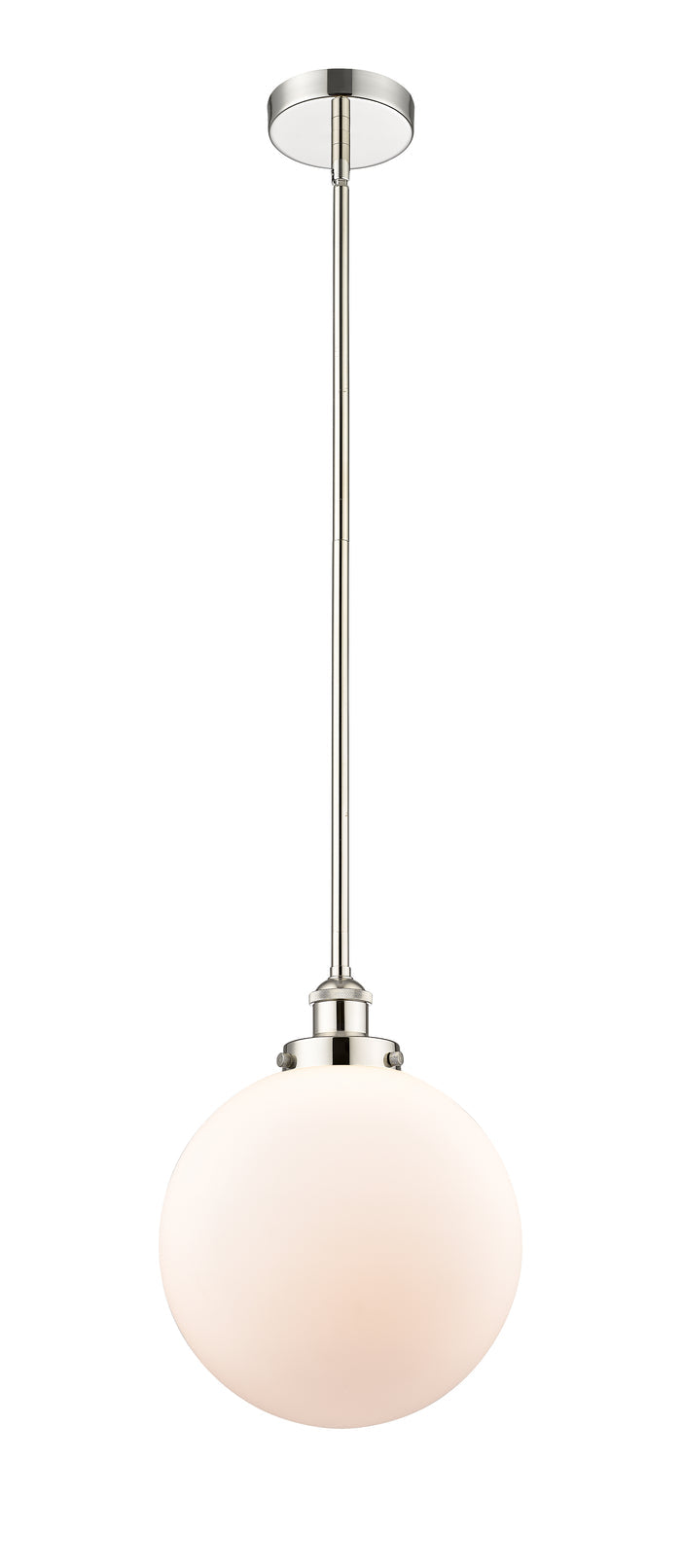 Polished Nickel / Matte White
