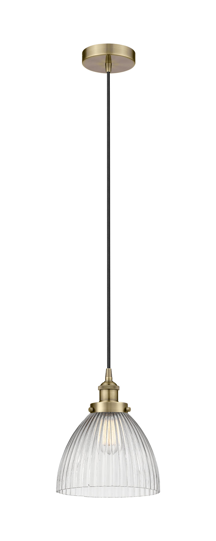 Edison Mini Pendant Antique Brass Finish